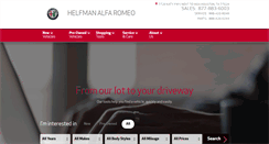 Desktop Screenshot of alfaromeousaofhouston.com